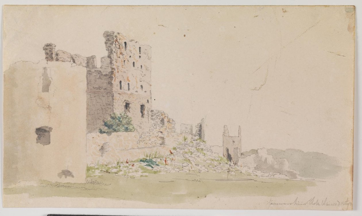 Hammershus. Bornholm - Vilhelm Kyhn