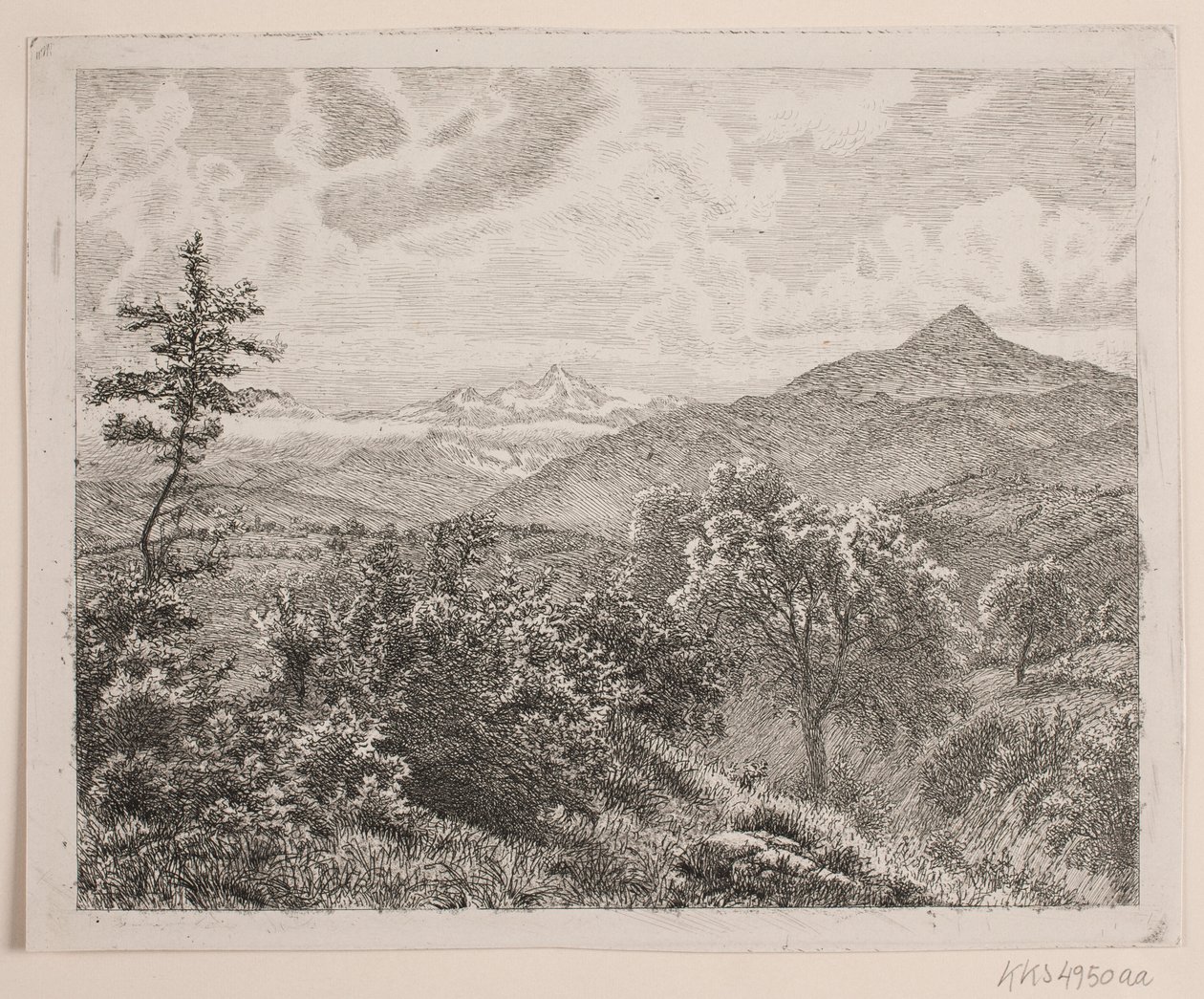 Paysage de haute montagne - Vilhelm Kyhn