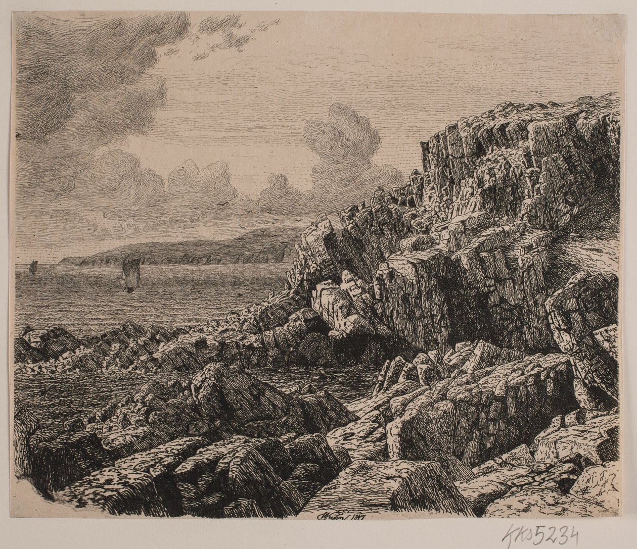 Paysage côtier de Bornholm - Vilhelm Kyhn