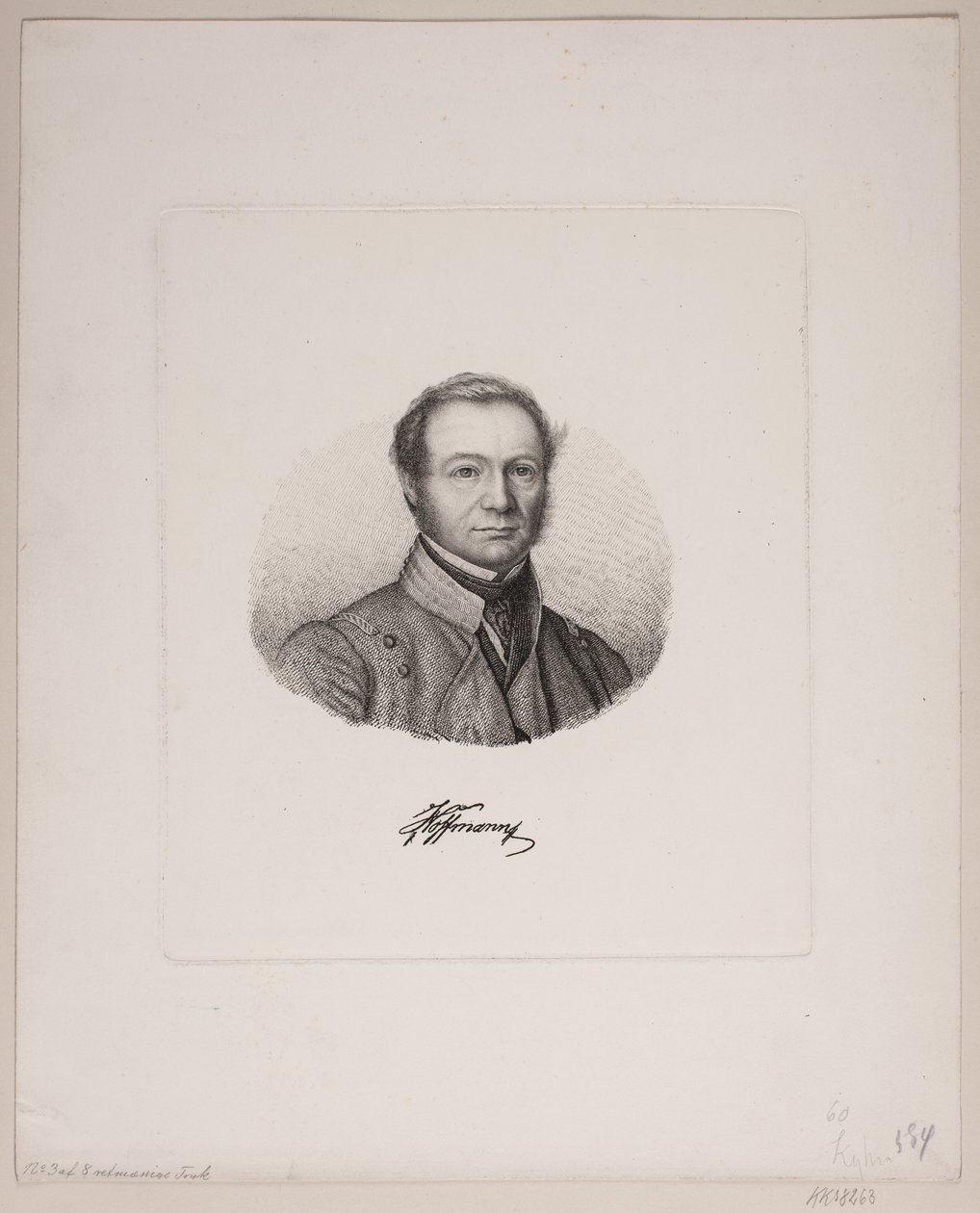 Portrait de Johan Christopher Hoffmann - Vilhelm Kyhn