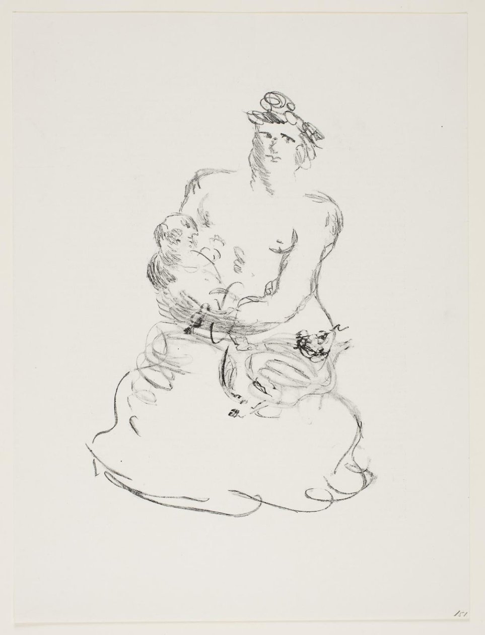 Femme et enfant - Vilhelm Lundstrøm