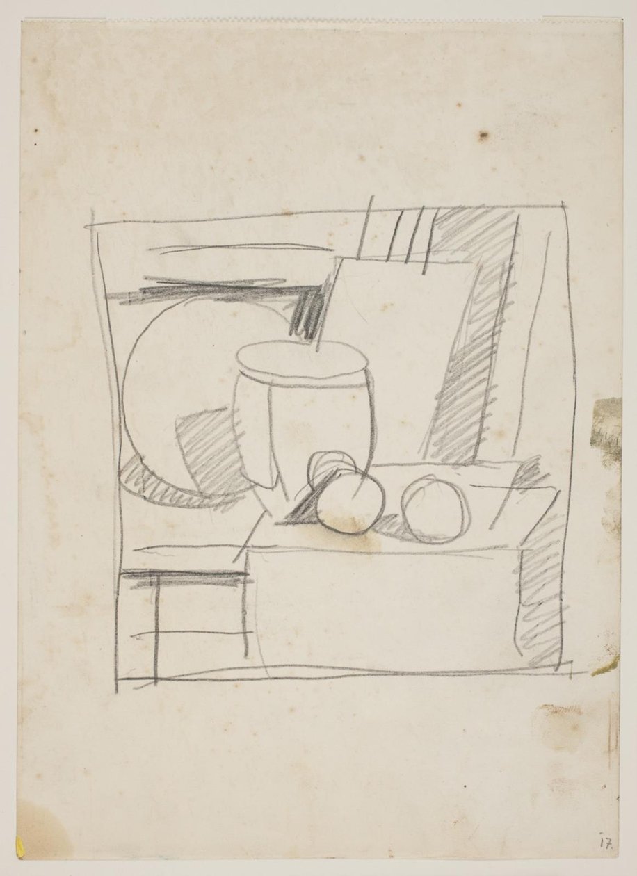 Nature morte avec cruche et pommes - Vilhelm Lundstrøm