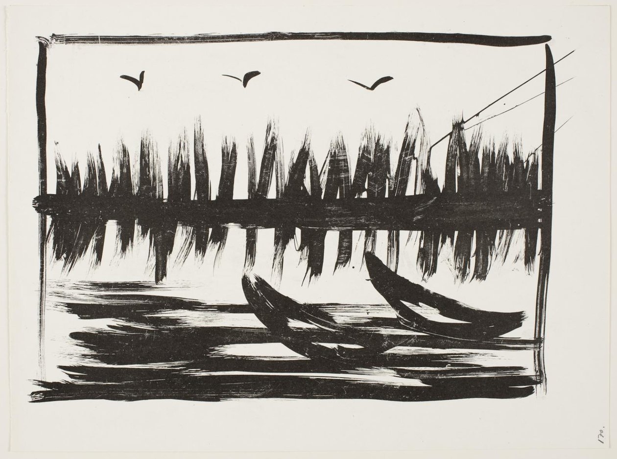 Rivage du lac - Vilhelm Lundstrøm