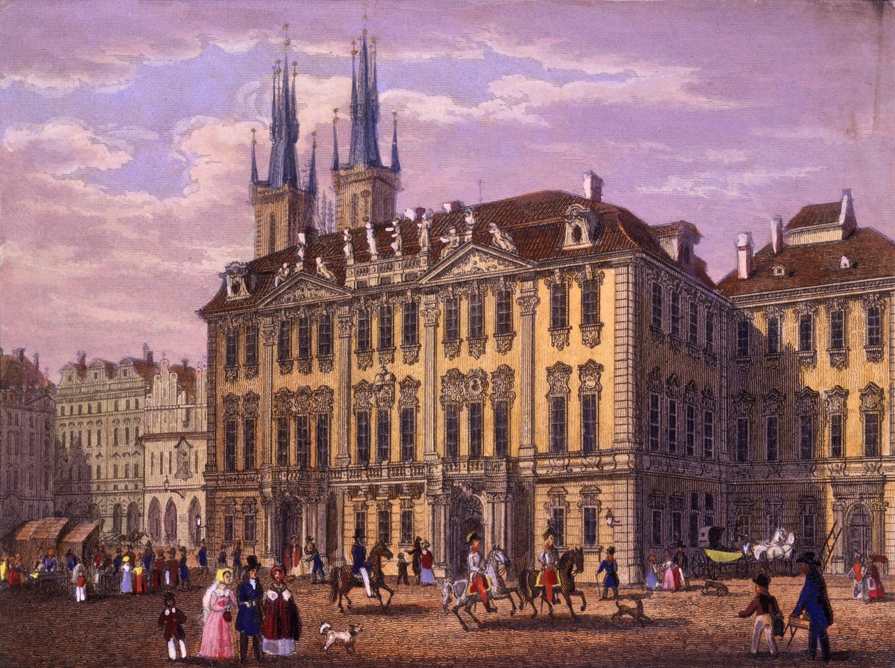 Palais Goltz-Kinsky, Prague, 1847 - Vincenc and Geissler, F. Morstadt