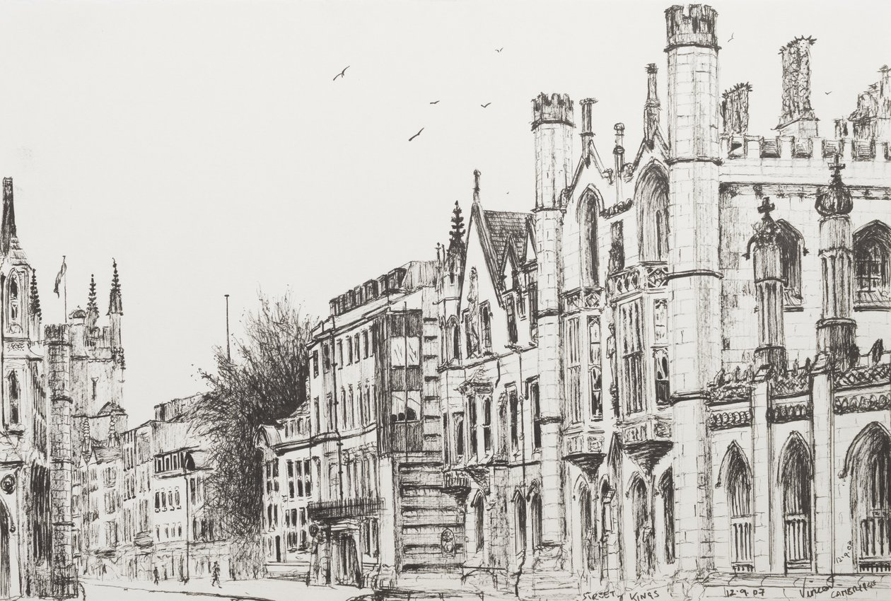 Kings College, Cambridge - Vincent Alexander Booth