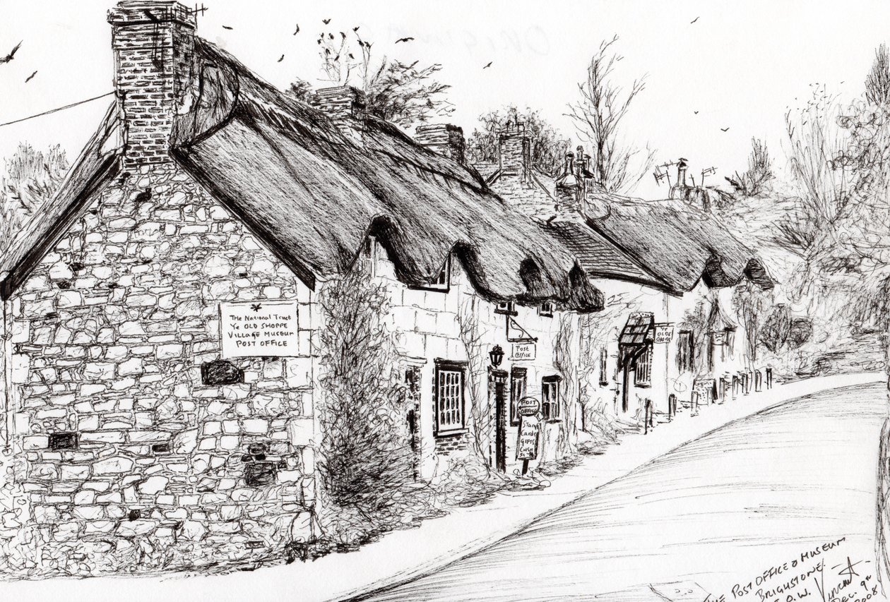 Bureau de poste et musée Brighstone I.O.W., 2008 - Vincent Alexander Booth