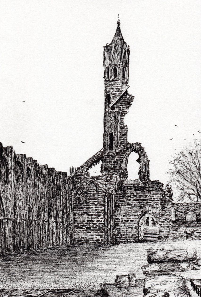 Ruine à St.Andrews, 2006 - Vincent Alexander Booth