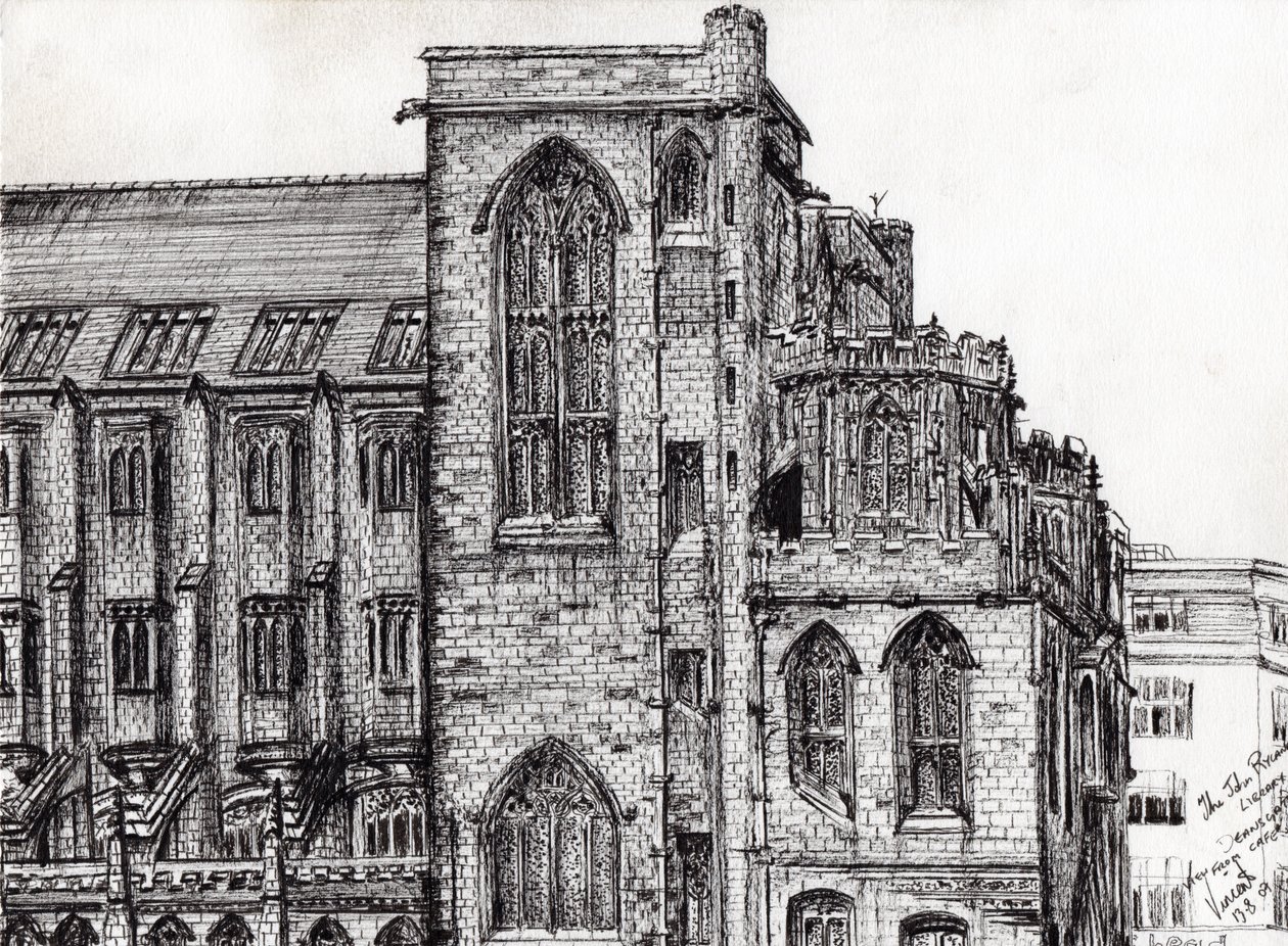 Bibliothèque Rylands Manchester, 2007 - Vincent Alexander Booth