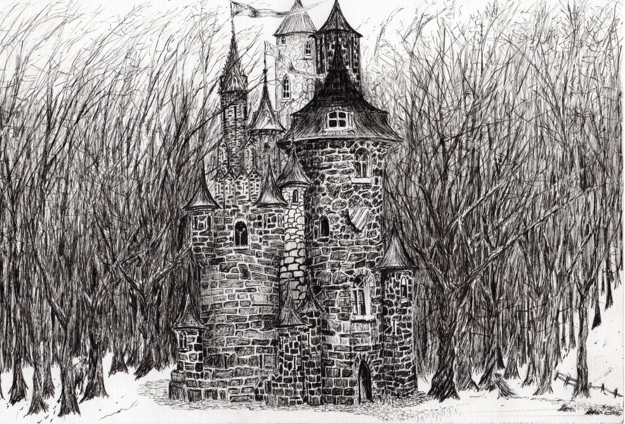 Le château dans la forêt de Findhorn, 2006 - Vincent Alexander Booth