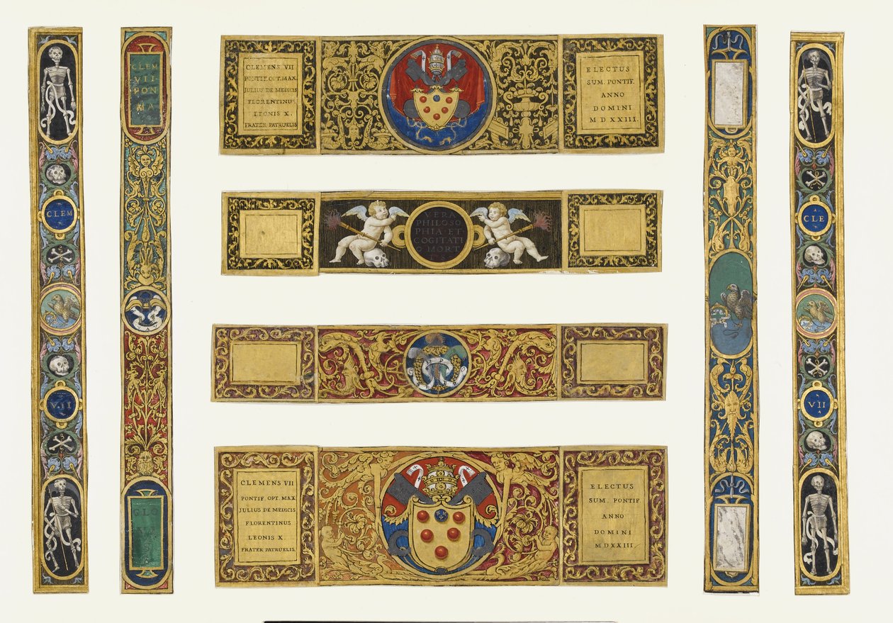 Marlay Cutting Italian 33 : Huit bandes de bordure tirées d