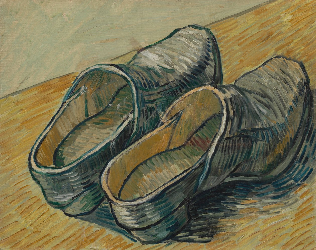Une paire de sabots en cuir - Vincent van Gogh