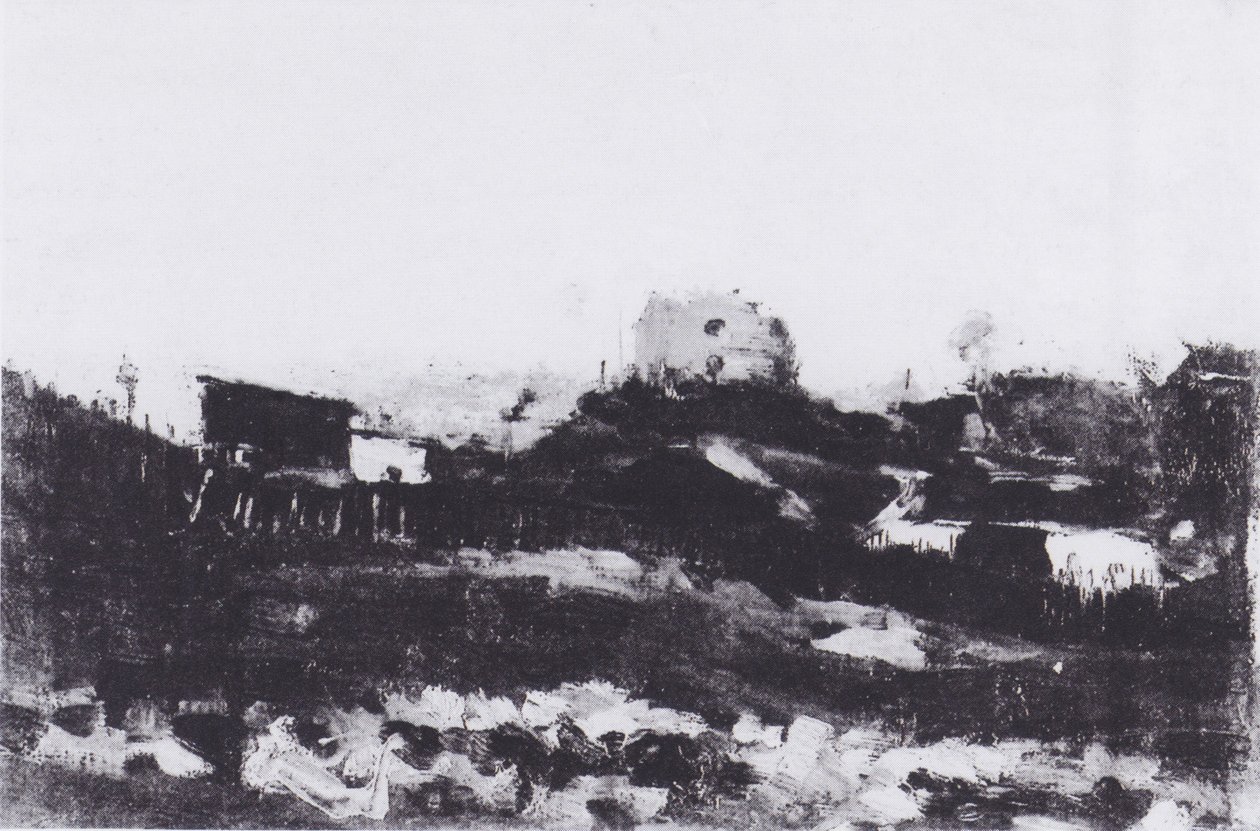 Vue de Montmartre avec carrière - Vincent van Gogh