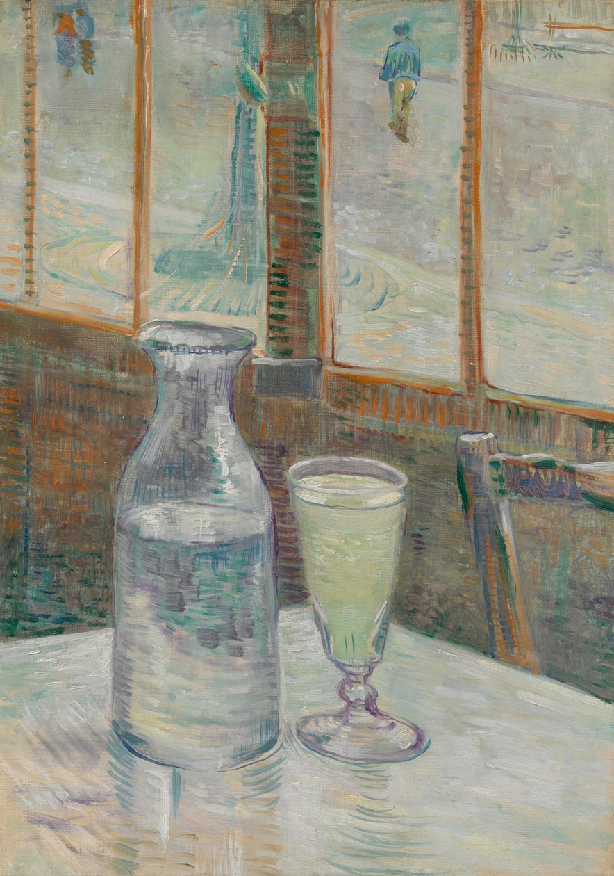 Table de café avec absinthe - Vincent van Gogh