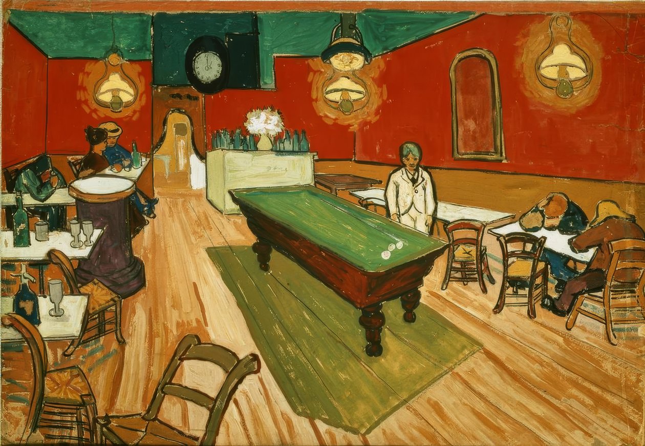 Le Café de nuit à Arles - Vincent van Gogh