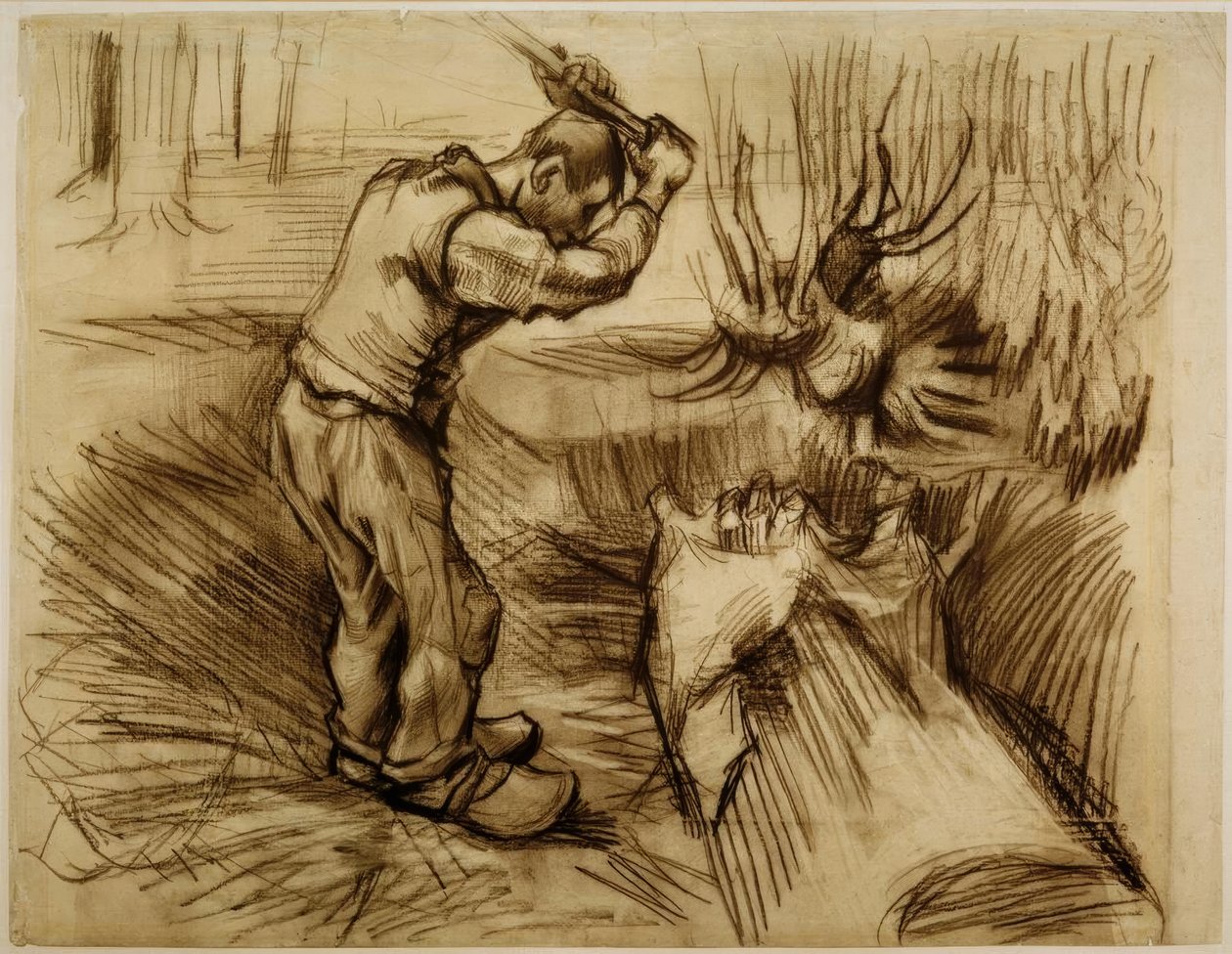 Bûcheron - Vincent van Gogh