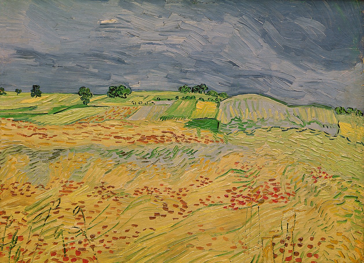 Plaine à Auvers, 1890 - Vincent van Gogh