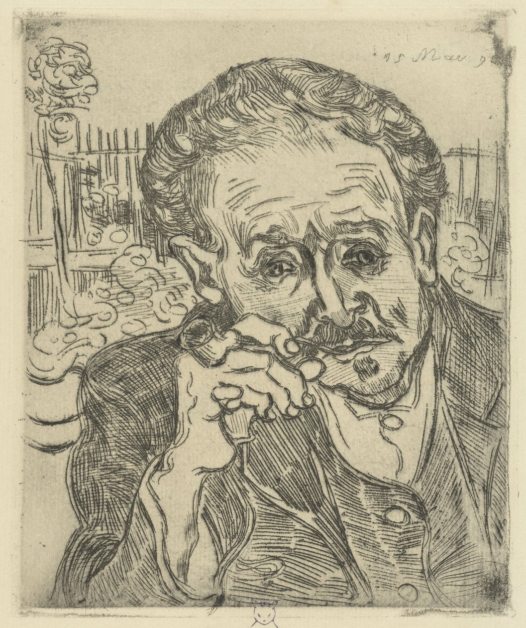Portrait du Dr Gachet, 1890 - Vincent van Gogh