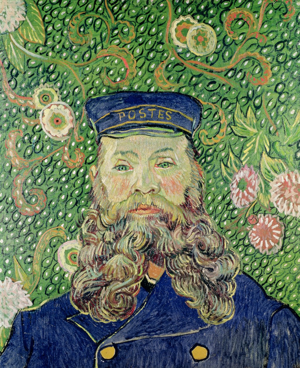 Portrait du facteur Joseph Roulin, 1889 - Vincent van Gogh