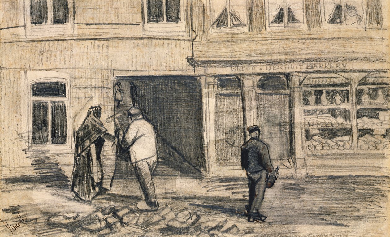 La boulangerie dans de Geest, 1882 - Vincent van Gogh