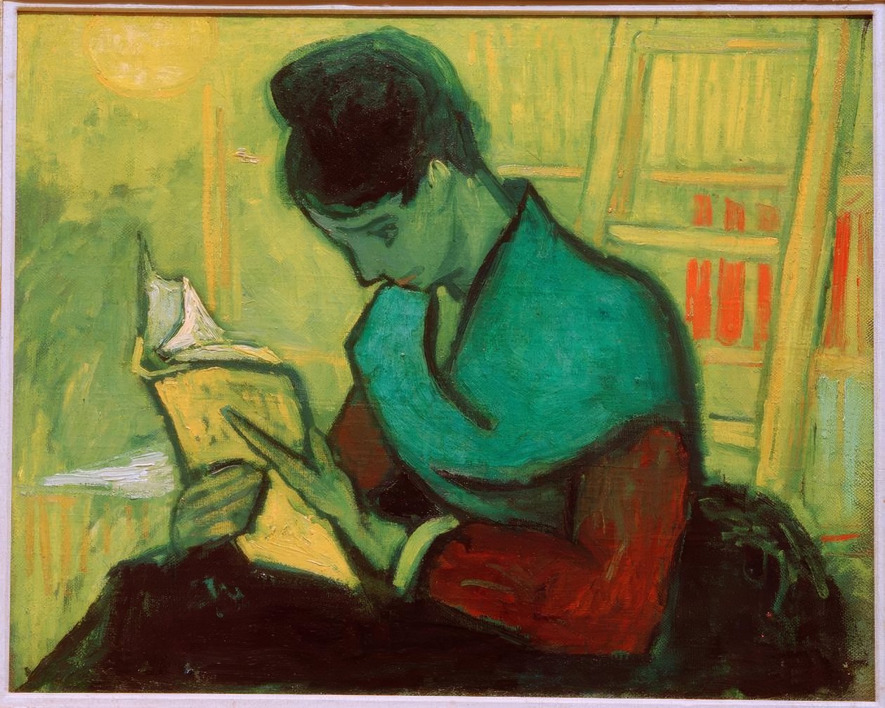 Une liseuse de romans - Vincent van Gogh