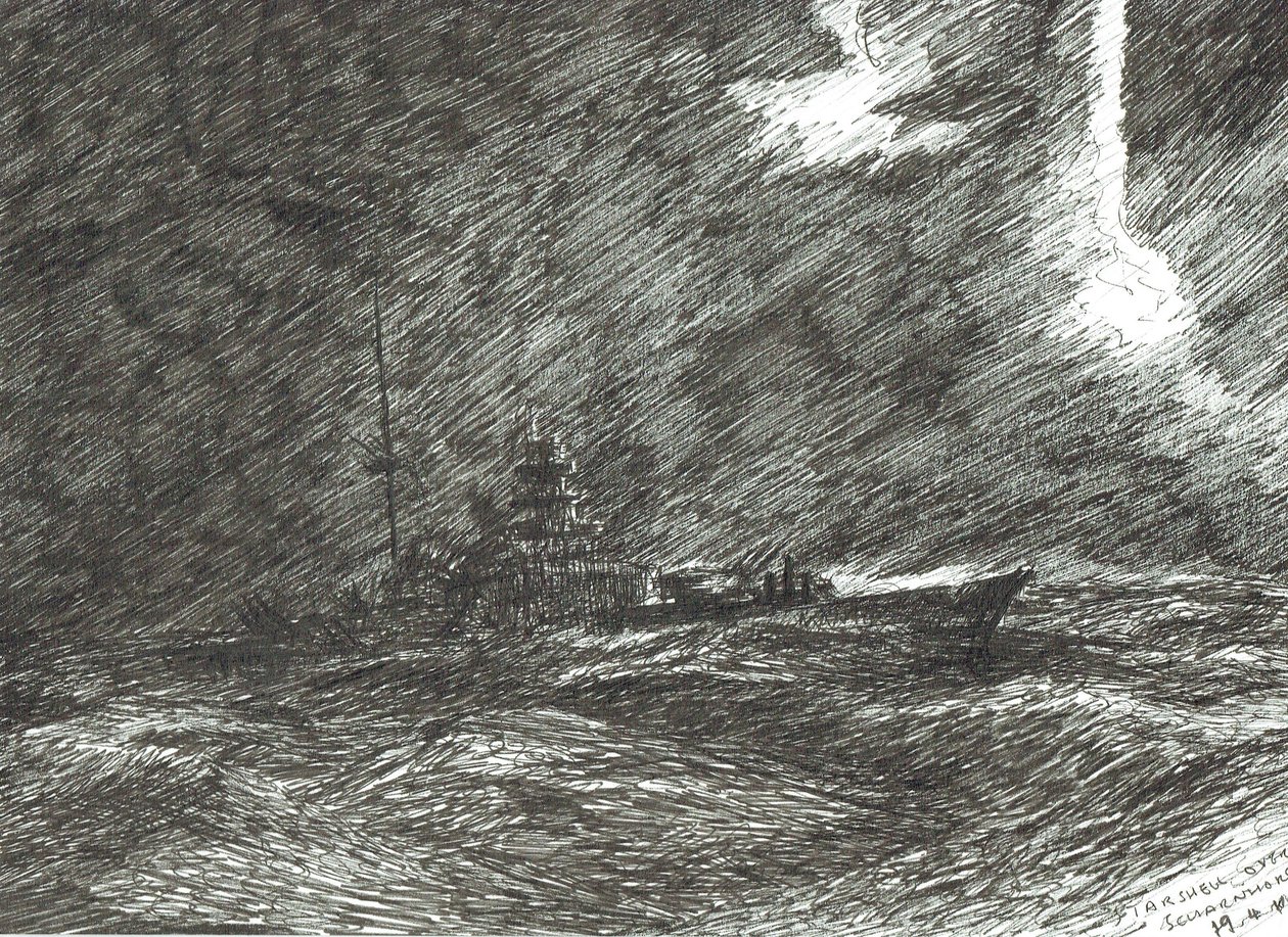 Bataille du Cap Nord 1943 - Vincent Alexander Booth