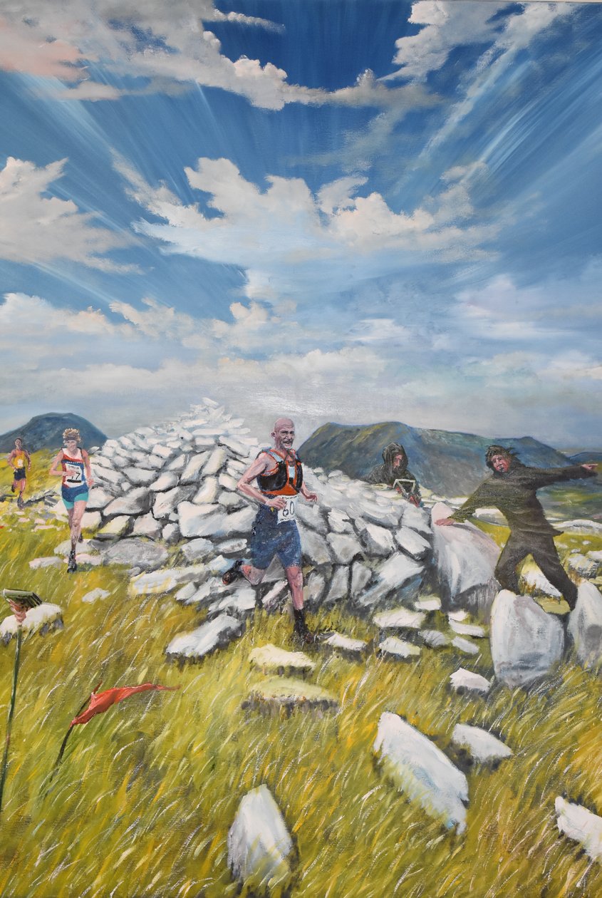 Brian of the Billies, 2024 (huile sur toile) - Vincent Alexander Booth