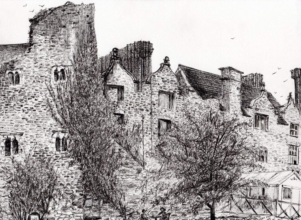 Ruine du château Hay on Wye, 2007 - Vincent Alexander Booth