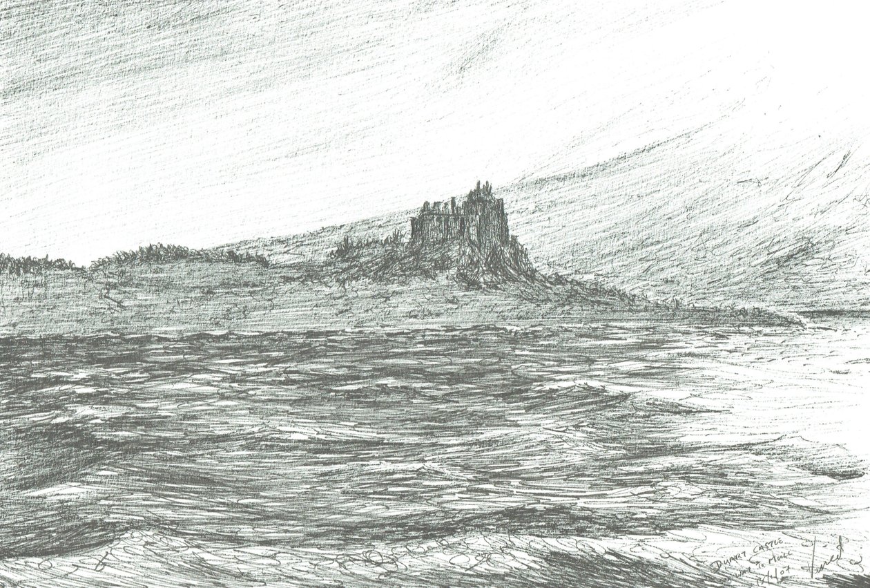 Château de Duart depuis le ferry - Vincent Alexander Booth
