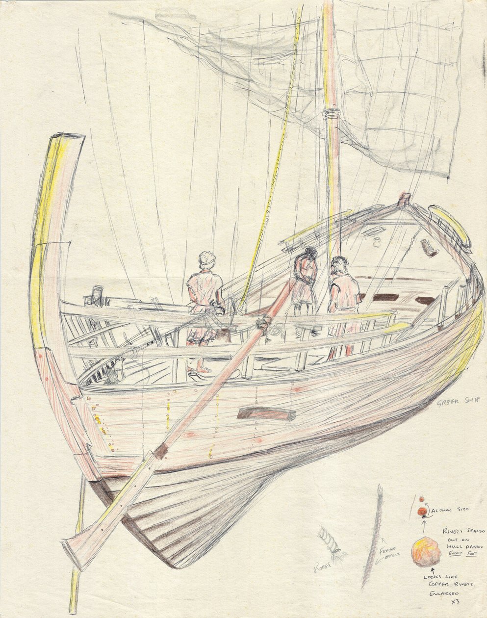 Navire grec - Vincent Alexander Booth