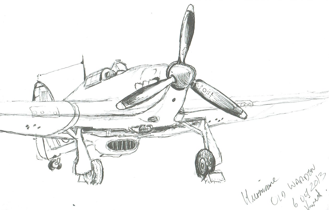 Hawker Hurricane, 2013 - Vincent Alexander Booth