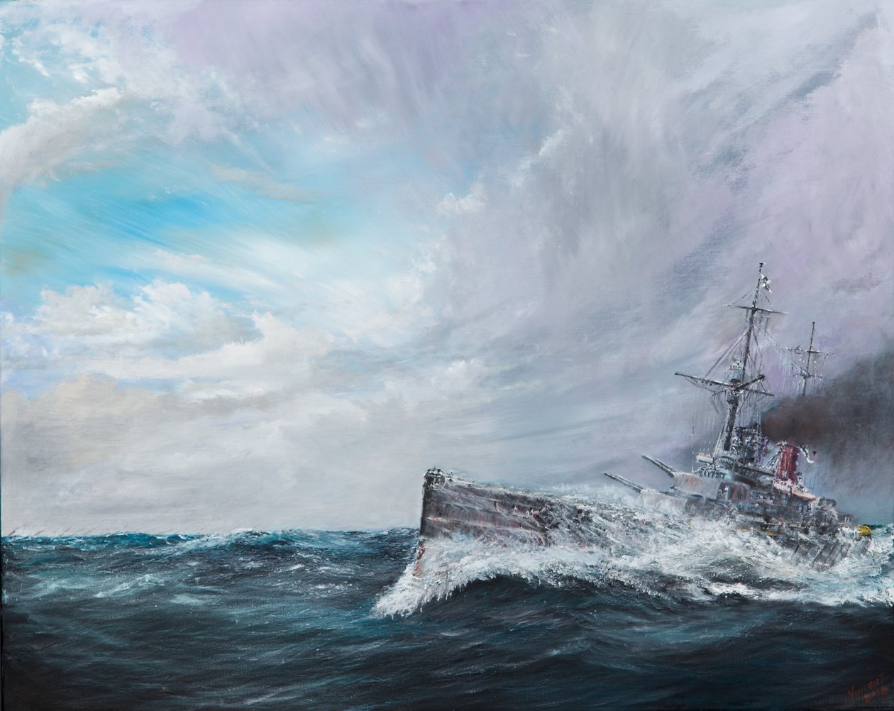 Sœur du chien de fer - SMS Lutzow 1916, 2016 - Vincent Alexander Booth