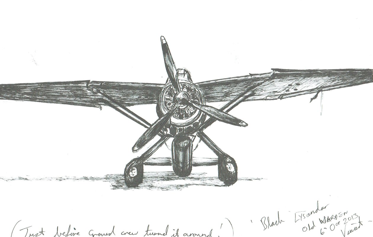 Lysander à Old Warden, 2012 - Vincent Alexander Booth