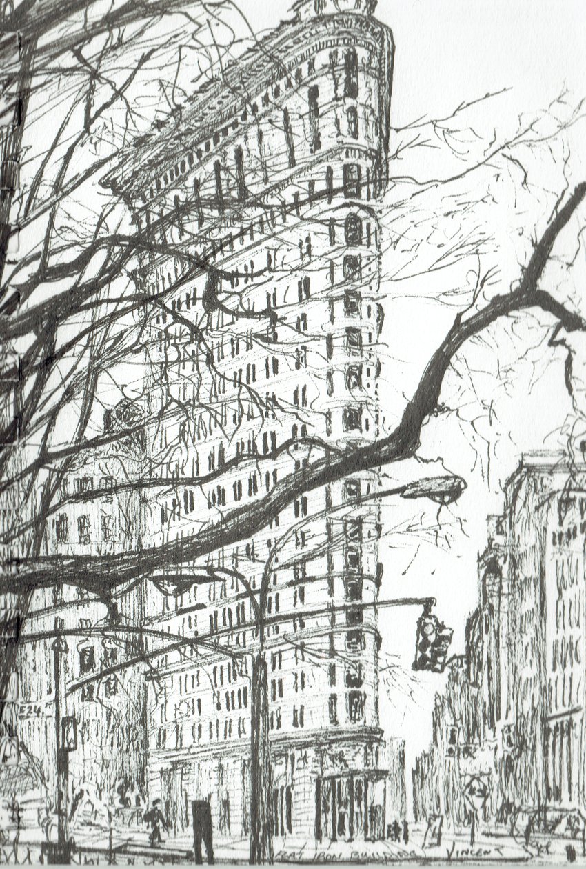Flat Iron Building New York - Vincent Alexander Booth