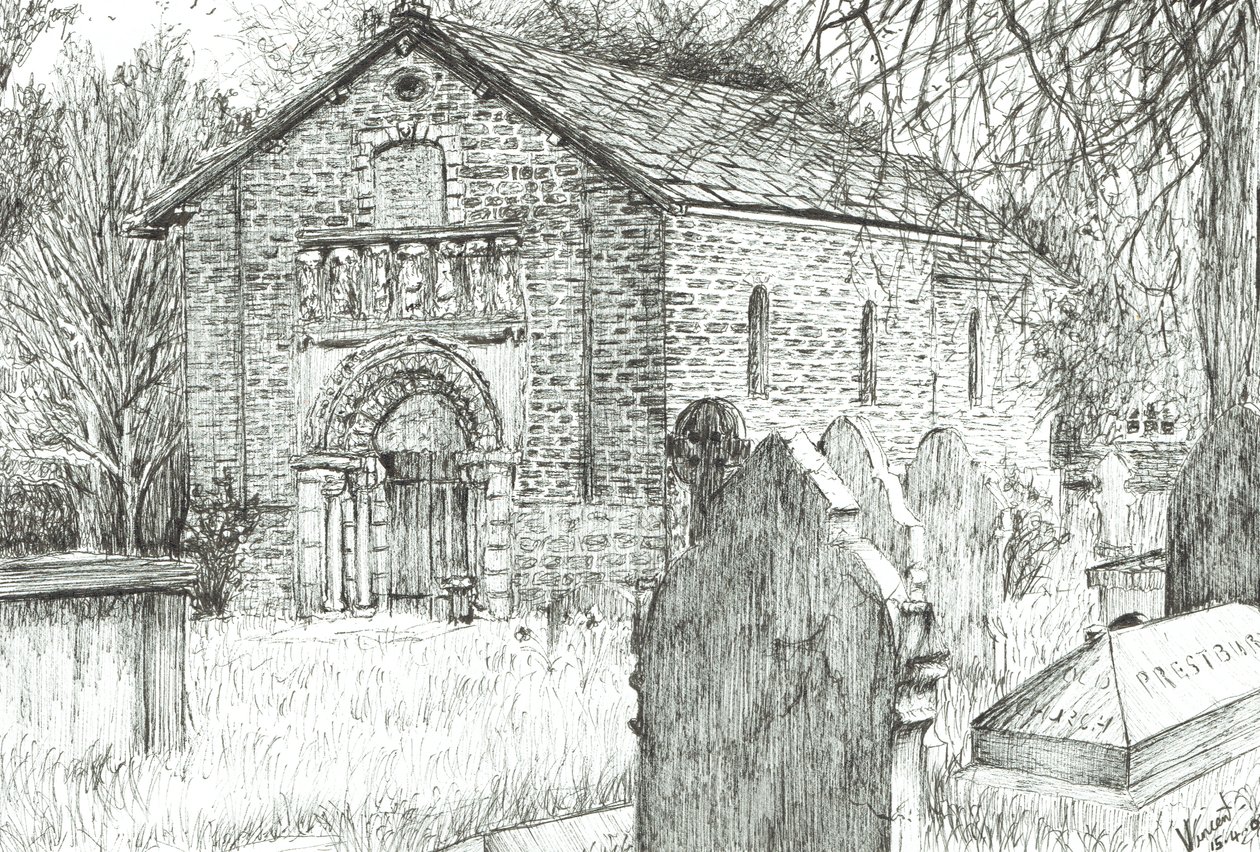 Vieille église, Prestbury, 2009 - Vincent Alexander Booth