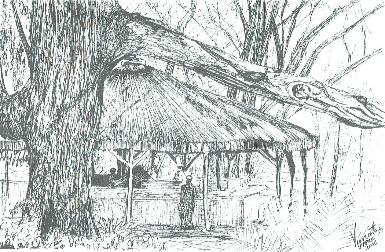 Bar extérieur, lac Naivasha - Vincent Alexander Booth