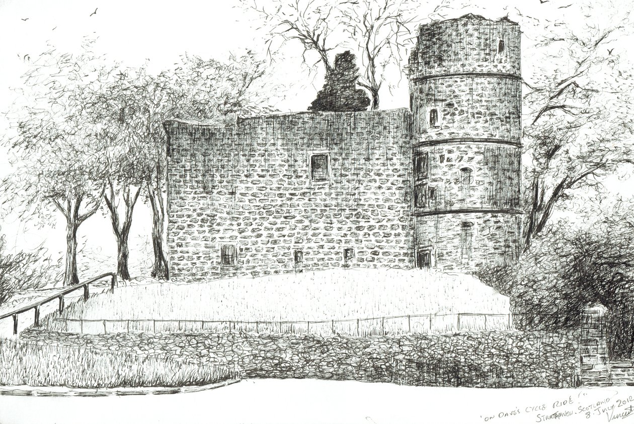 Ruine à Strathaven, 2012 - Vincent Alexander Booth