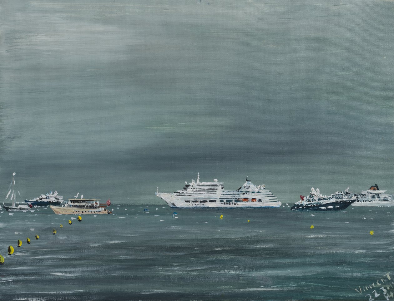 Navires et bateaux à Cannes, 2014 - Vincent Alexander Booth