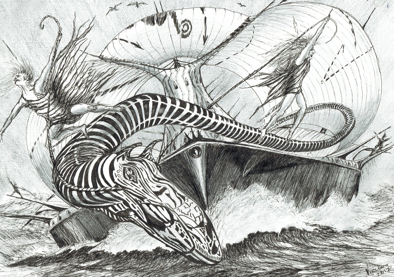 Créateurs de tempêtes, mer Baltique, 2017 - Vincent Alexander Booth