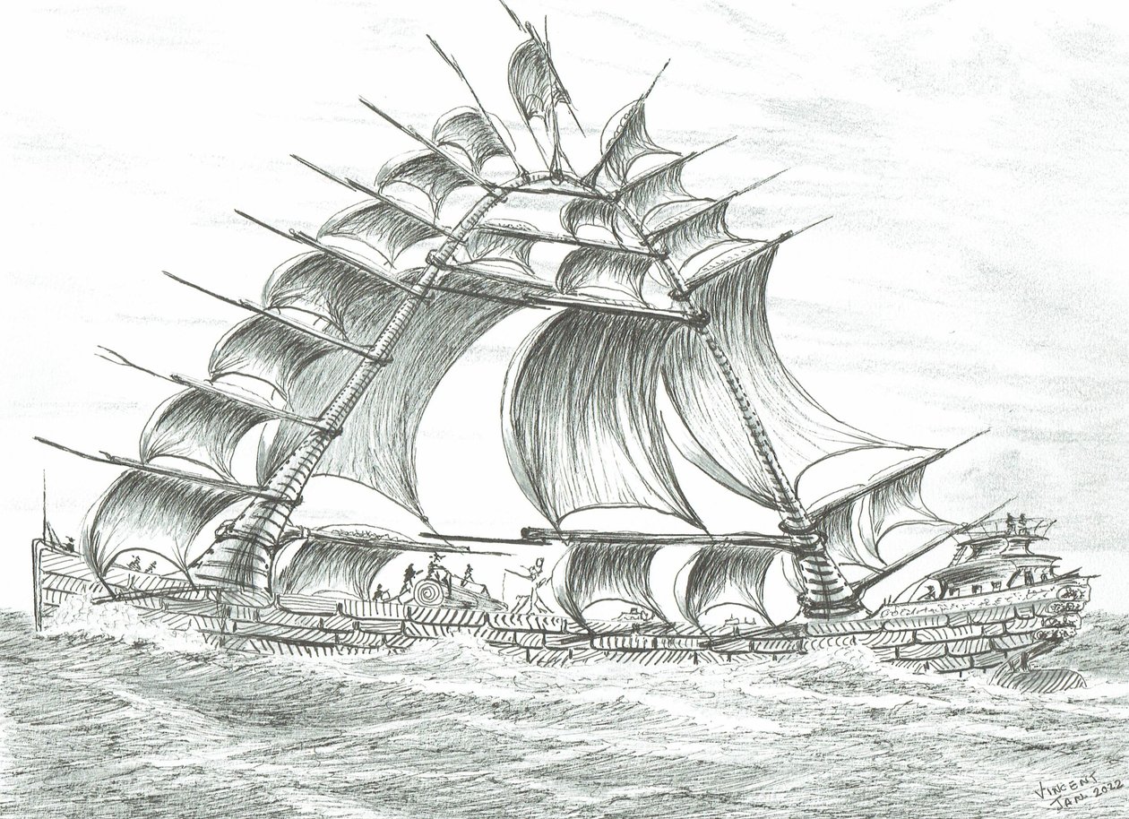 Créateurs de tempêtes Baie des Buzzards, 2022 - Vincent Alexander Booth