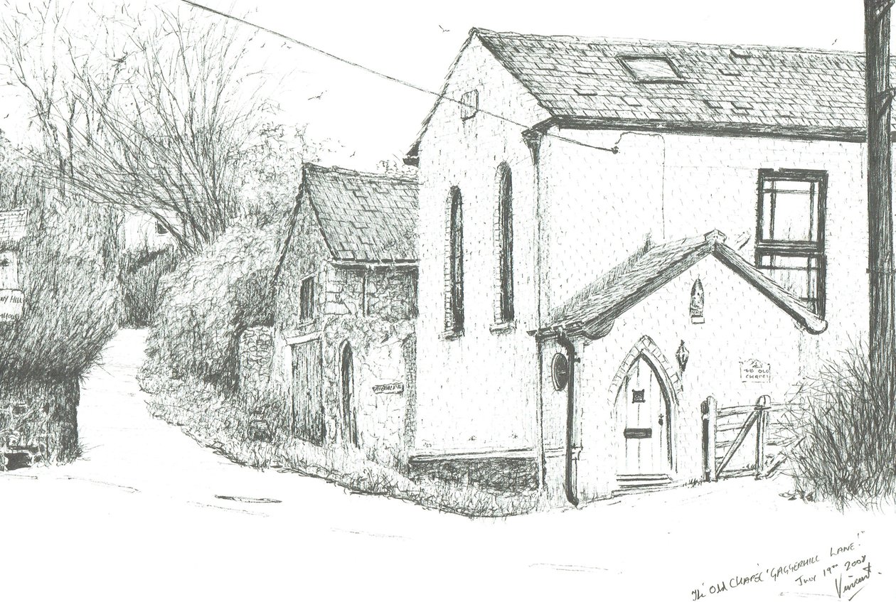 La vieille chapelle, Brighstone, île de Wight, 2008 - Vincent Alexander Booth