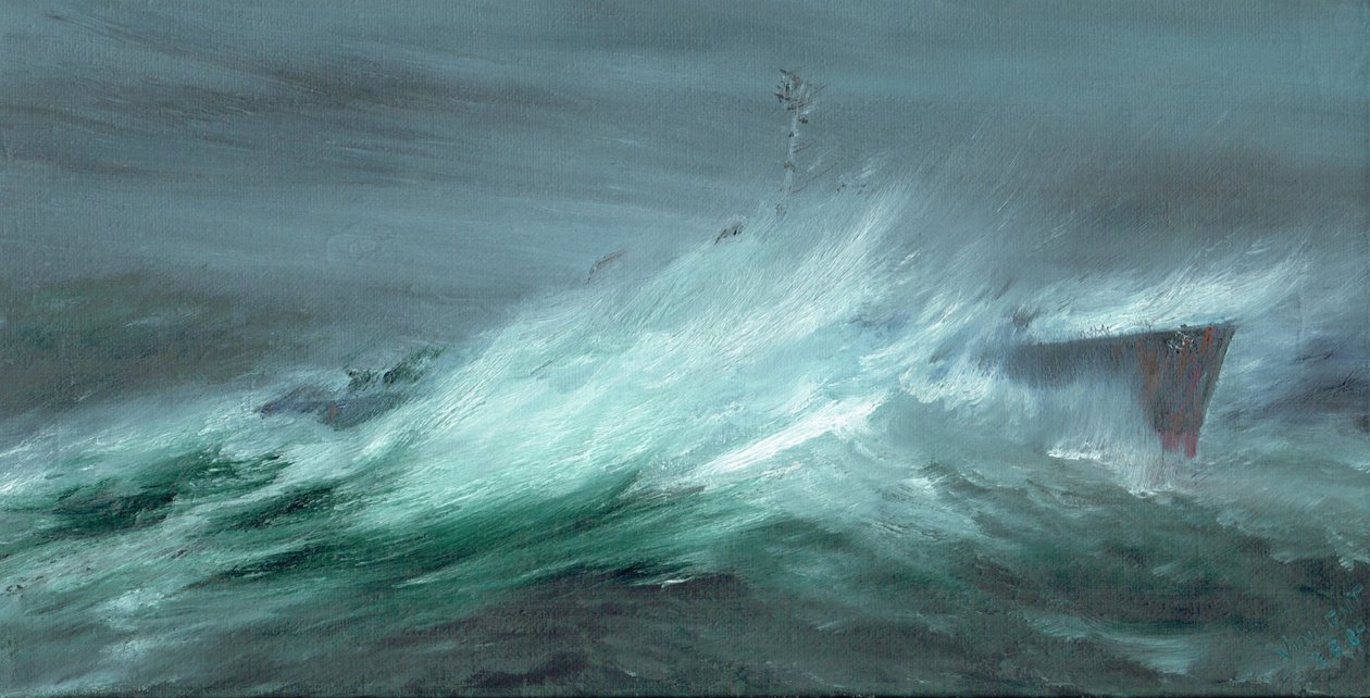 USS Spence perdu dans le typhon du Pacifique le 18 décembre 1944, 2019 - Vincent Alexander Booth