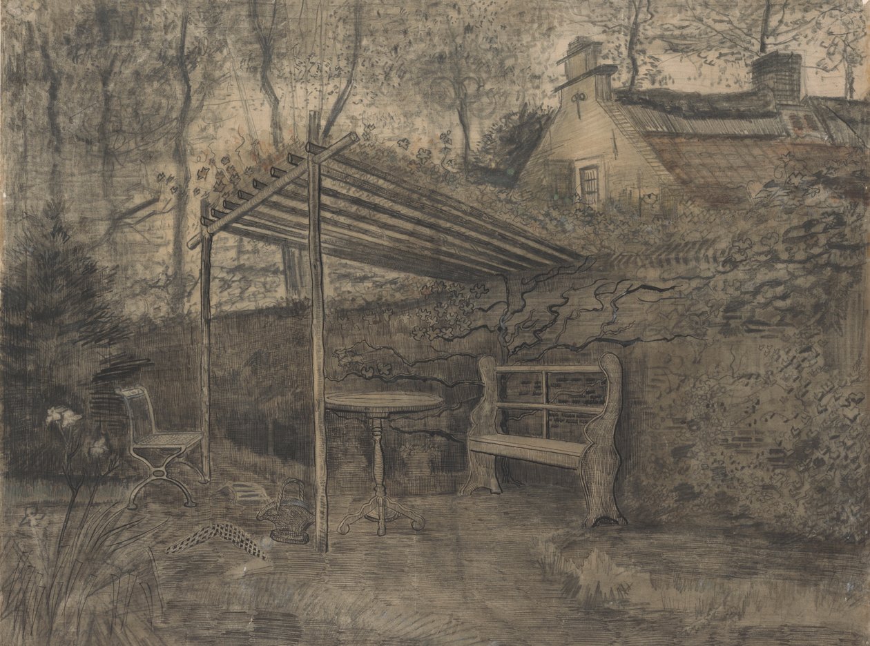 Coin de jardin - Vincent van Gogh