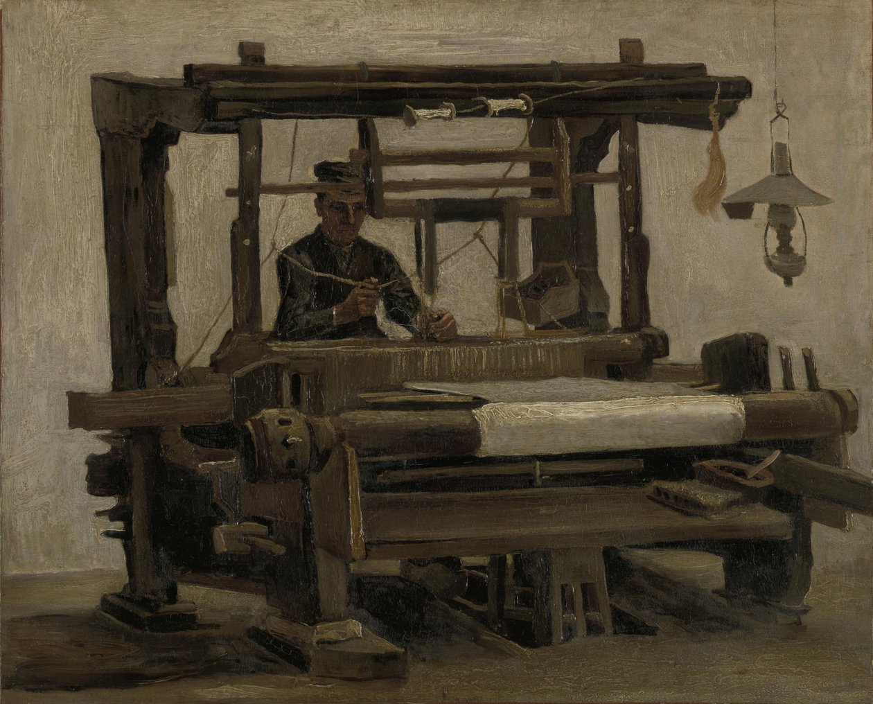 Tisserand au métier, 1884 - Vincent van Gogh