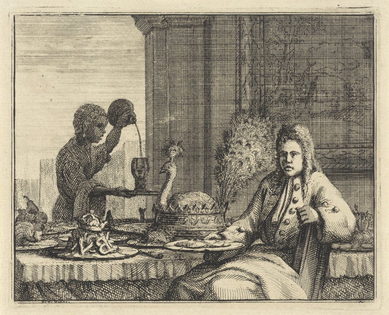 Homme près d