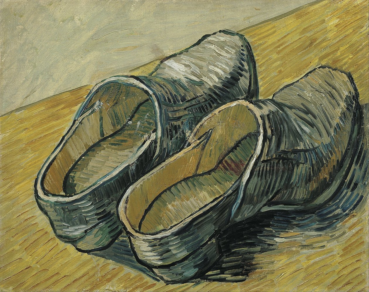 Une paire de sabots en cuir - Vincent van Gogh