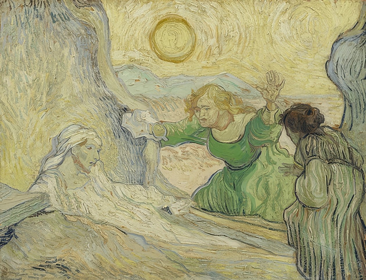 La résurrection de Lazare (d