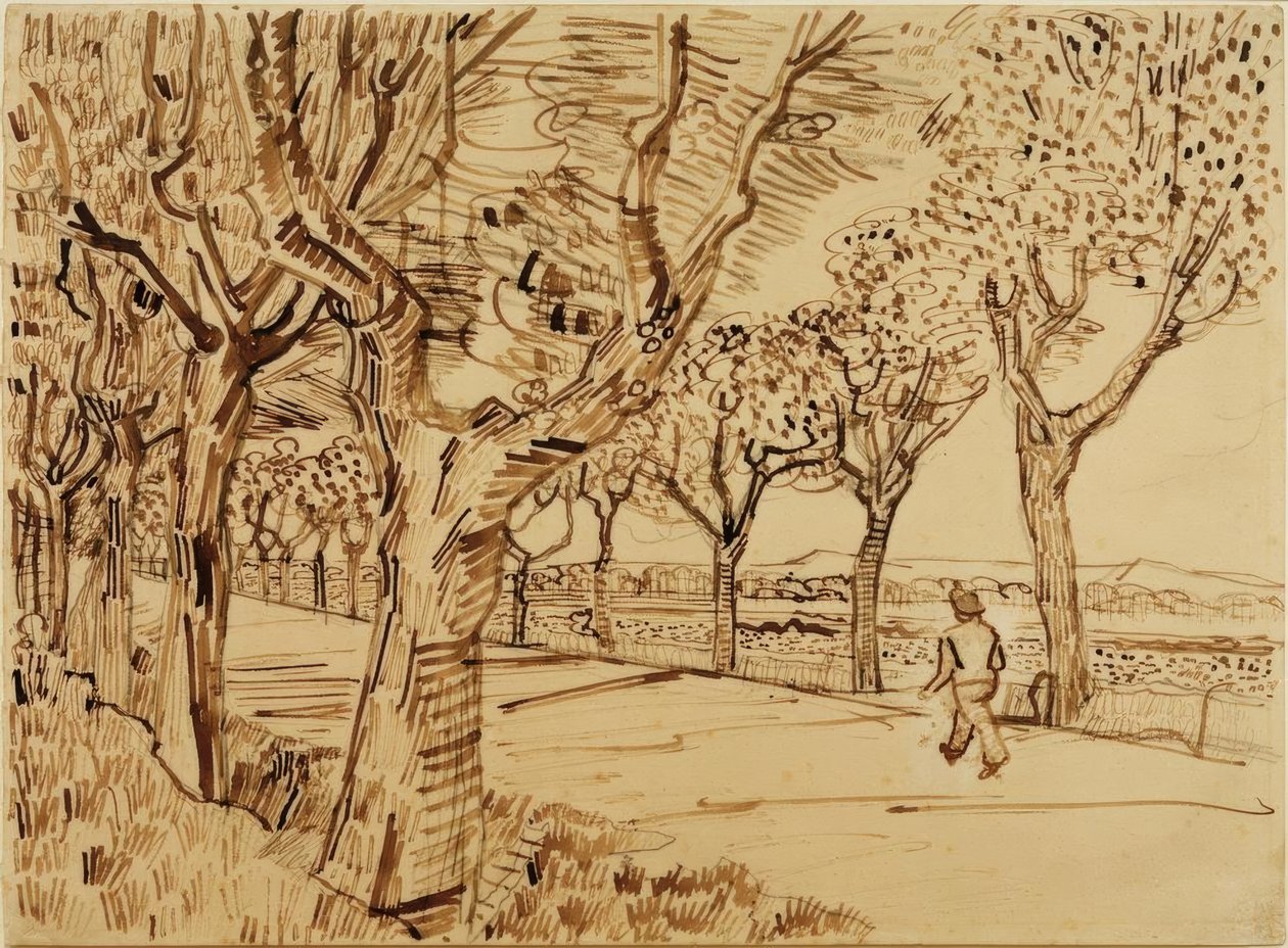 La Route vers Tarascon - Vincent van Gogh