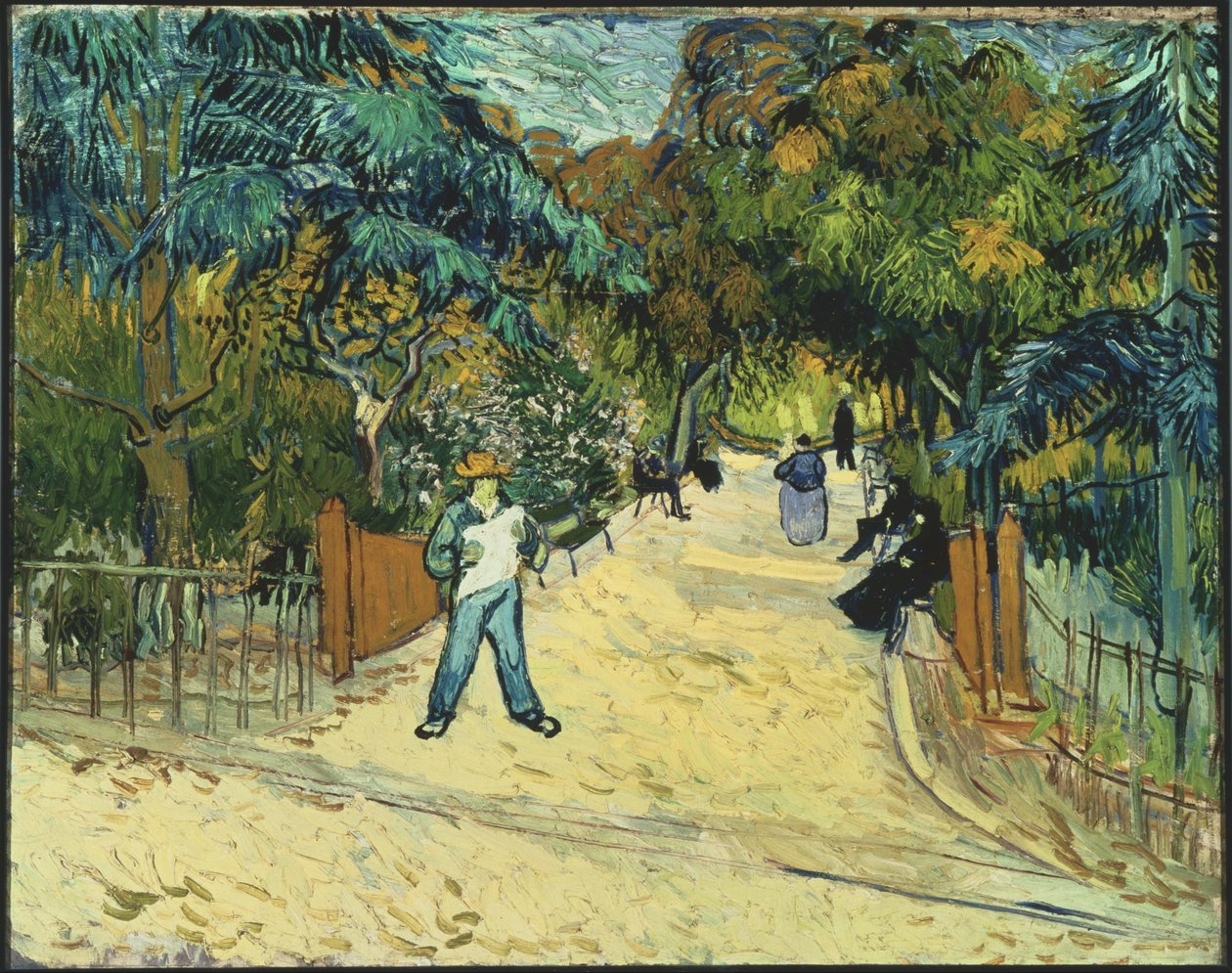 Entrée des jardins publics d
