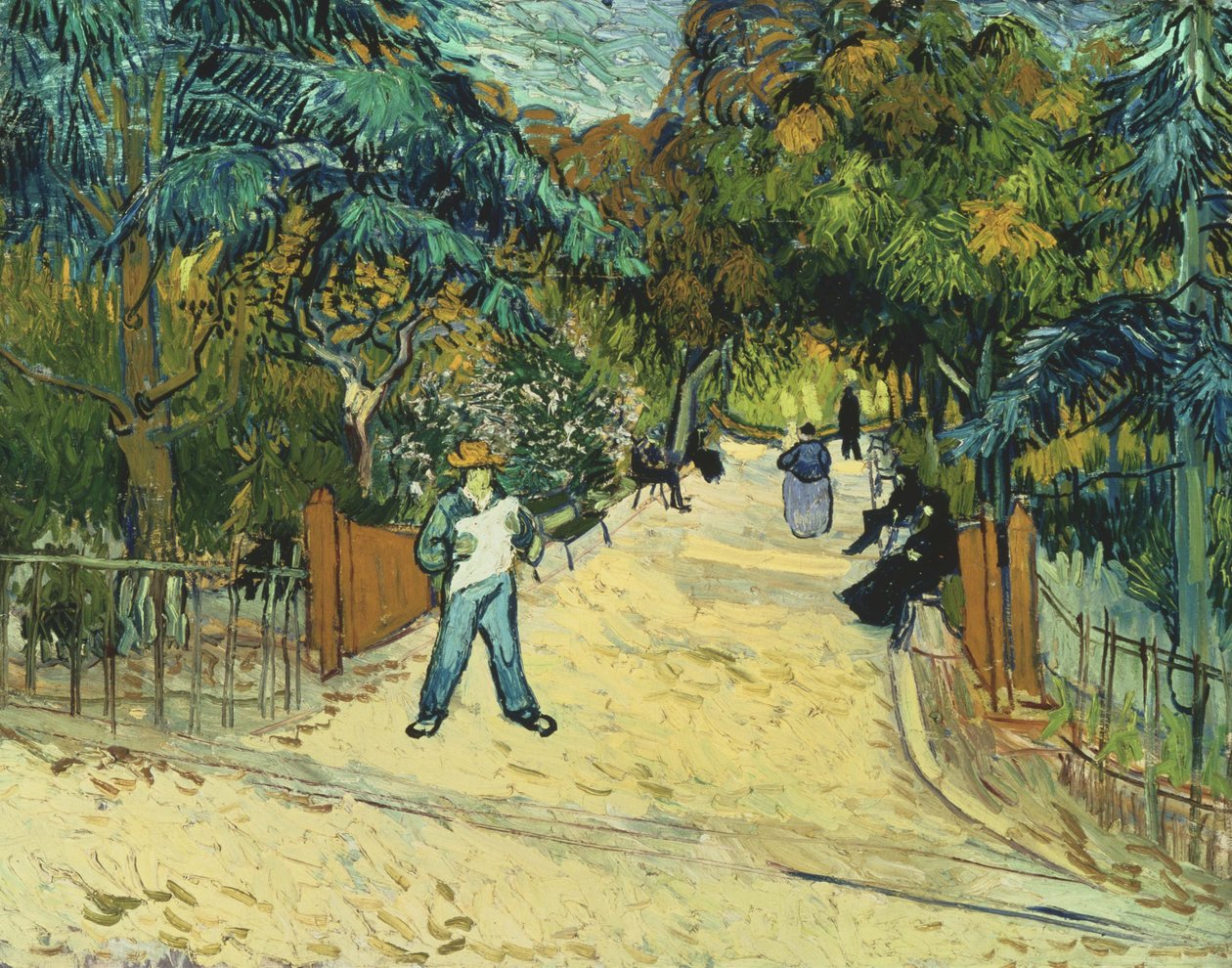 Entrée des jardins publics d