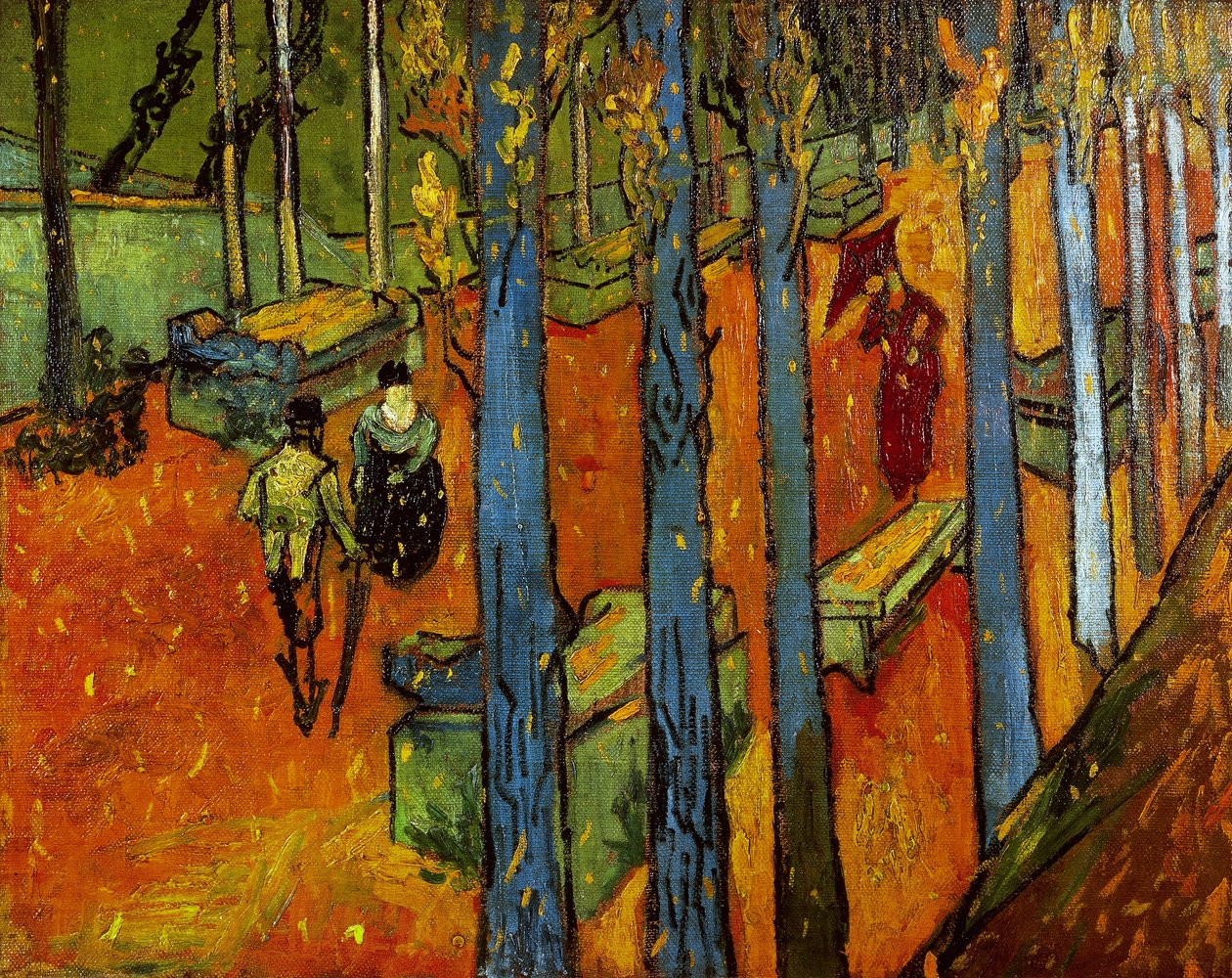 Feuilles tombantes (Les Alyscamps) - Vincent van Gogh